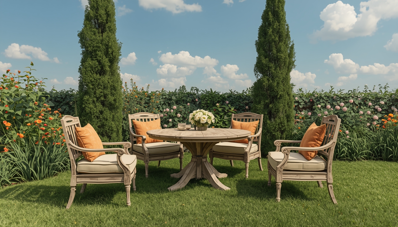 Shopmarket obnovljena vrtna miza